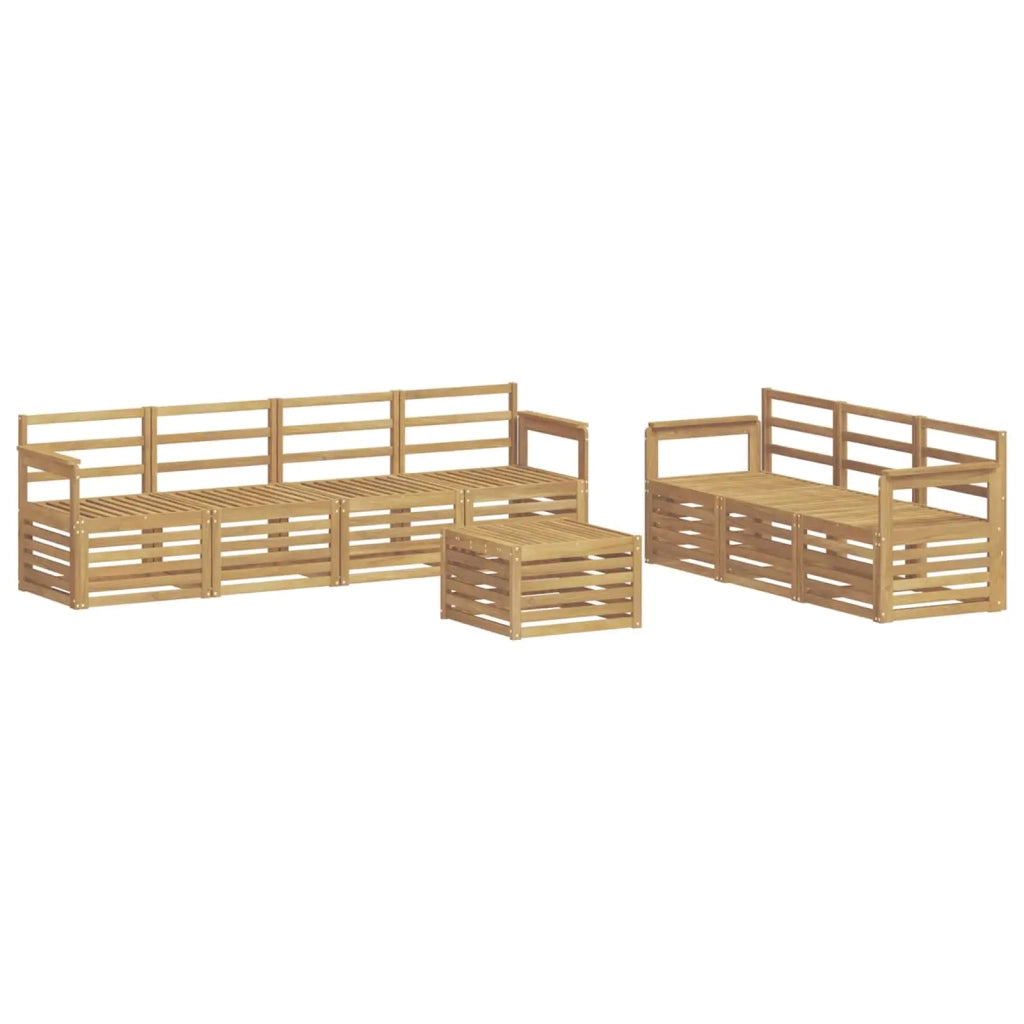 Set divani Legno di Acacia Massello