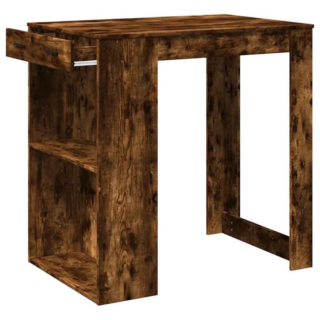 Tavolo Bar Rovere Artigianale 102x70x103,5 cm in Truciolato