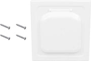 Doppio Sportello Vent Guard per Asciugatrice Esterna - Incluso 4 Viti - Copertura Duct da 10 cm