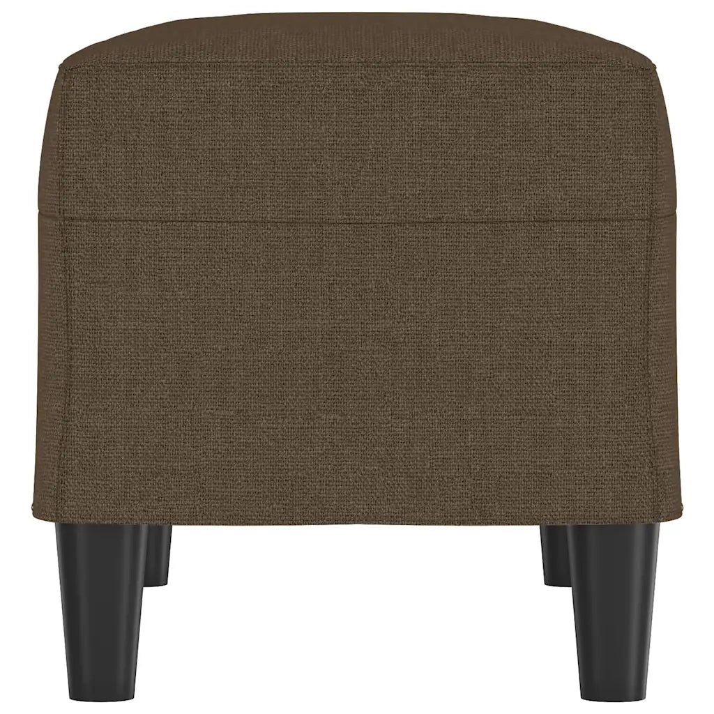 Panca Marrone 70x35x41 cm in Tessuto 349386