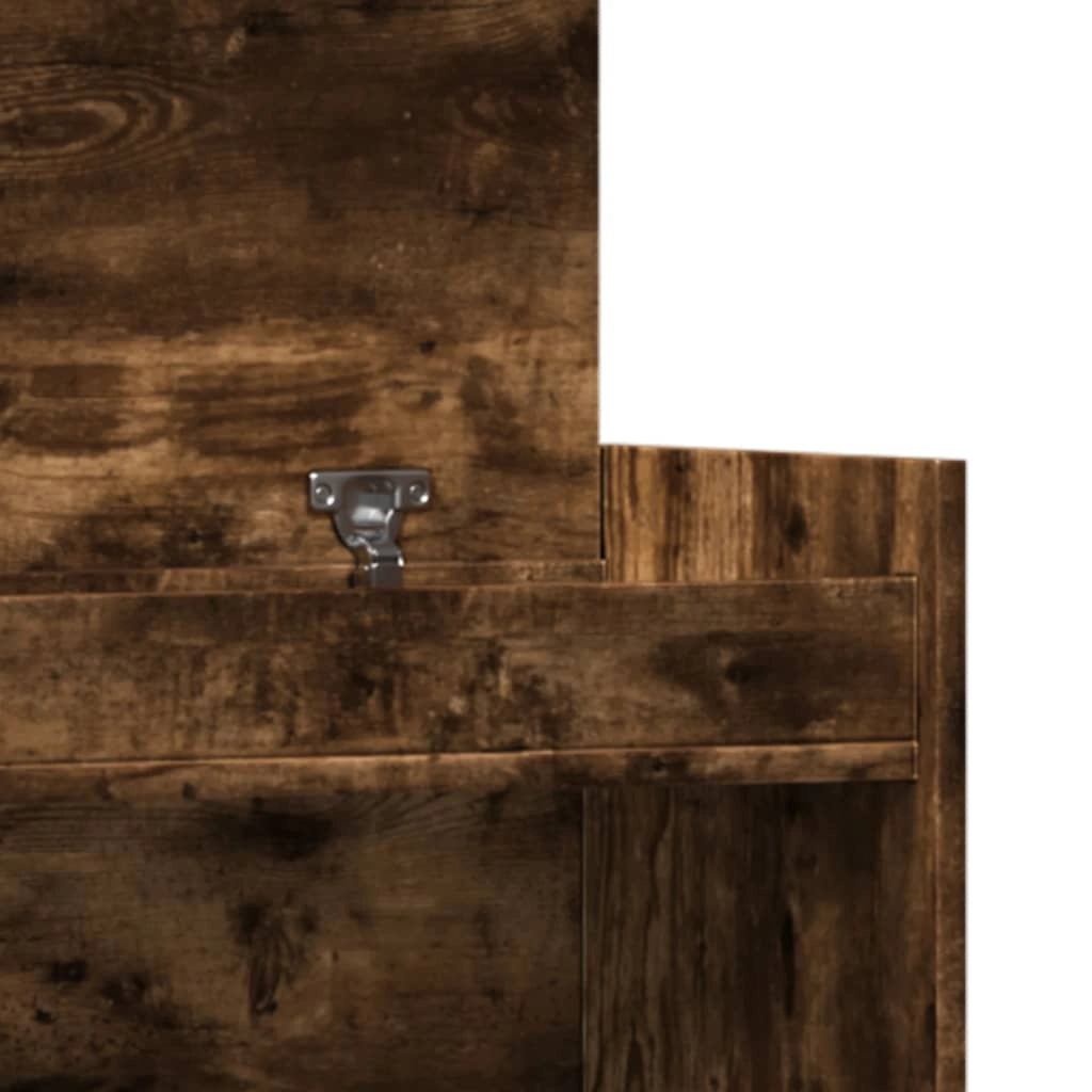 Scarpiera mobile contenitore per scarpe mobile per ingresso/corridoio/soggiorno legno ingegnerizzato marrone 02_0021601