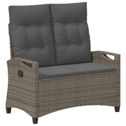 Panchina da Giardino | Panca da Giardino Grigio e Grigio Scuro 105 x 60 x 112 cm