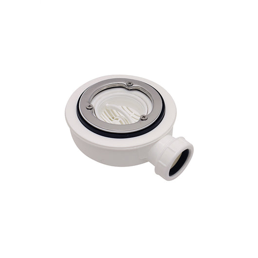 Piletta sifonata DRAIN MASTER DH per piatto doccia ribassato anello fissaggio acciaio