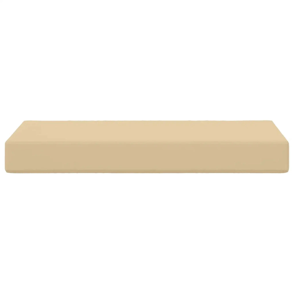 Cuscino da Sedia Esterno Beige 80 x 40 x 8 cm 100% Poliestere 900951