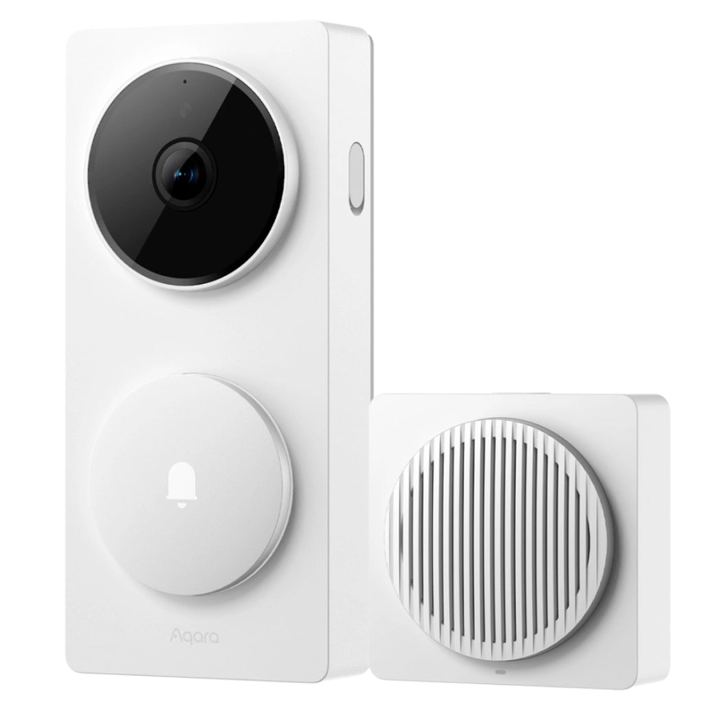 Campanello Videocamera 2K con Hub Connesso G410 per Porta d'Ingresso Bianco Aqara