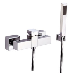 Rubinetto doccia esterno con doccia duplex - serie skyline