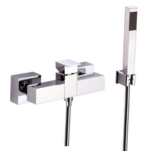 Rubinetto doccia esterno con doccia duplex - serie skyline