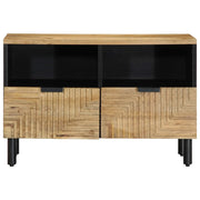 Mobile Porta TV Marrone 70x33x46 cm in Legno Massello di Mango 4017721