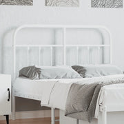 Testiera di Ricambio in Metallo Bianco 120 cm 352658