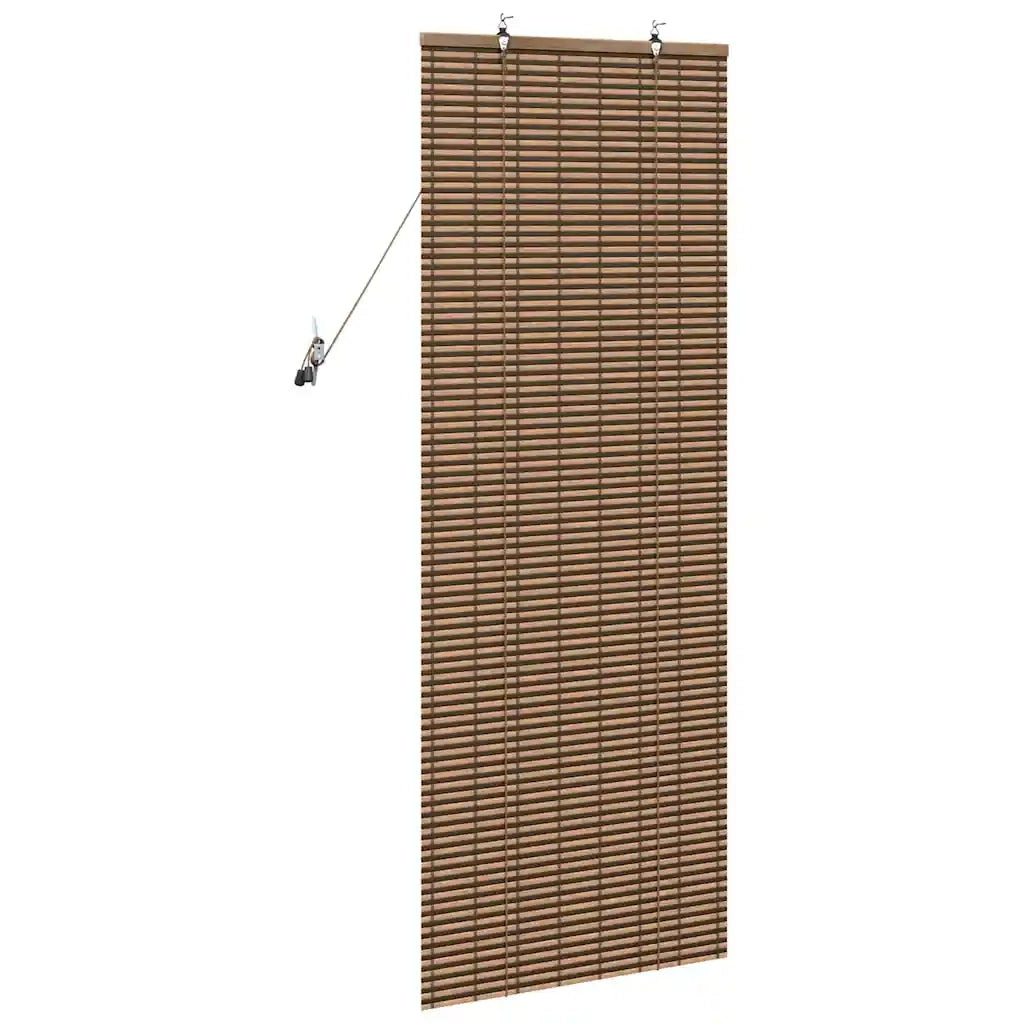 Tenda a rullo con tende Marrone 60 x 160 cm Bambù 42006910