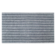Zerbino Ingresso Porta Morbido Assorbente Moderno Tappeto Antiscivolo Interno Esterno Grigio