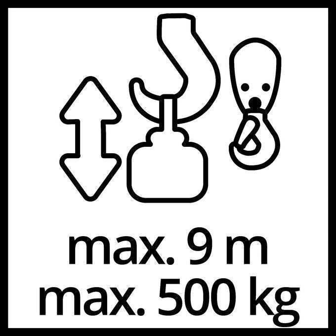 Einhell Paranco Elettrico Tc-Eh 500-18