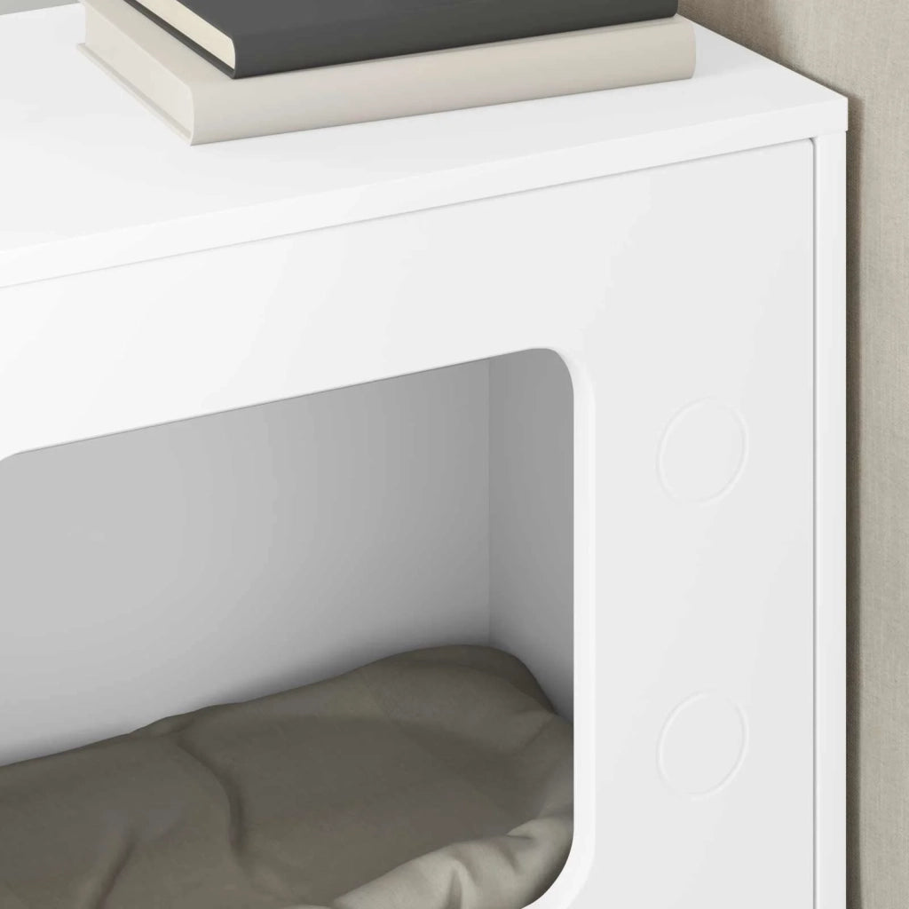 Casa per Gatti Bianco 51 x 30 x 52 cm Legno multistrato 8000653