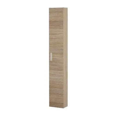 Pensile bagno sospeso 150 H rovere tropea con maniglia cromata  Martha