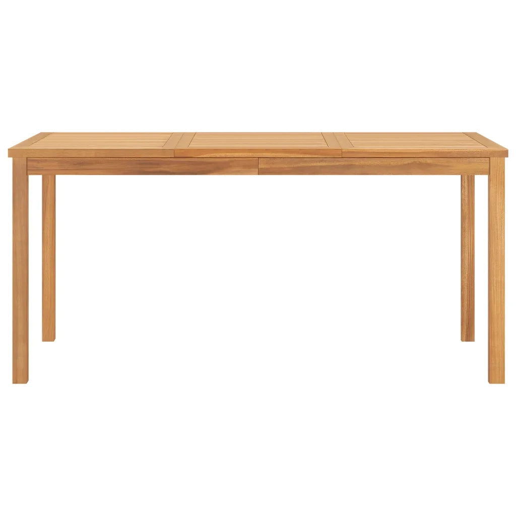 Set da Pranzo da Giardino 7 pz in Legno Massello di Teak 3157918
