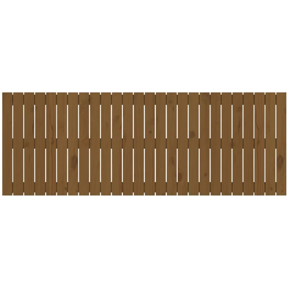 Testiera da Parete Ambra 166x3x60 cm in Legno Massello di Pino