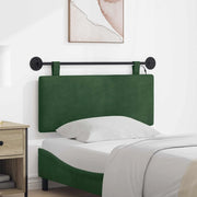 Testiera sospesa Con luce LED Verde Giungla Tessuto in Cords