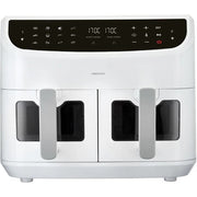 Friggitrice ad Aria Calda - MEDION - P20 XXL Twin - 2600 W - 2 cestelli - 9 programmi - Bianca