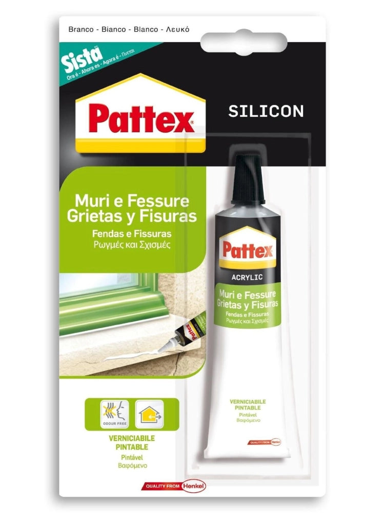 Pattex Muri&Fessure Bianco 50ml