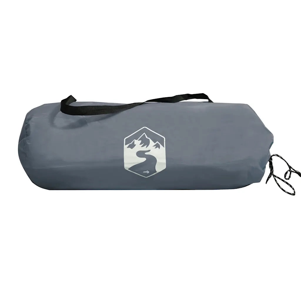 Tenda da Spiaggia Grigia 274x178x170/148 cm in Poliestere 185T 94405