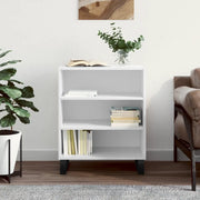 Credenza-Buffet-Armadio da cucina Bianco Lucido 57x35x70 cm in Legno Multistrato 404215
