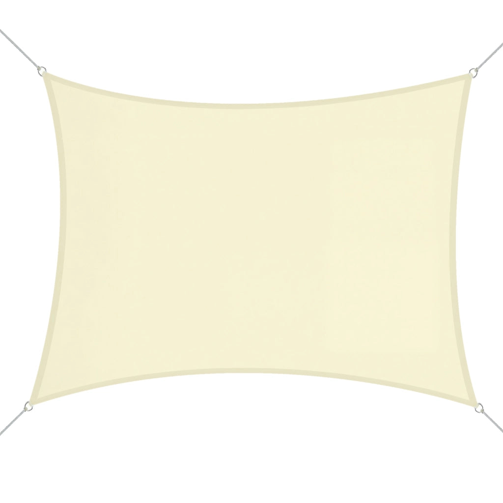 Toldo Vela Giardino Poliestere Retangolare 4x3 m ¨C zephmum ¨C Beige
