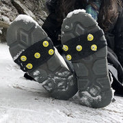 Passo Antighiaccio - Stivali Antiscivolo con Zampe in Gomma per Scarpe e Stivali - 2 pezzi