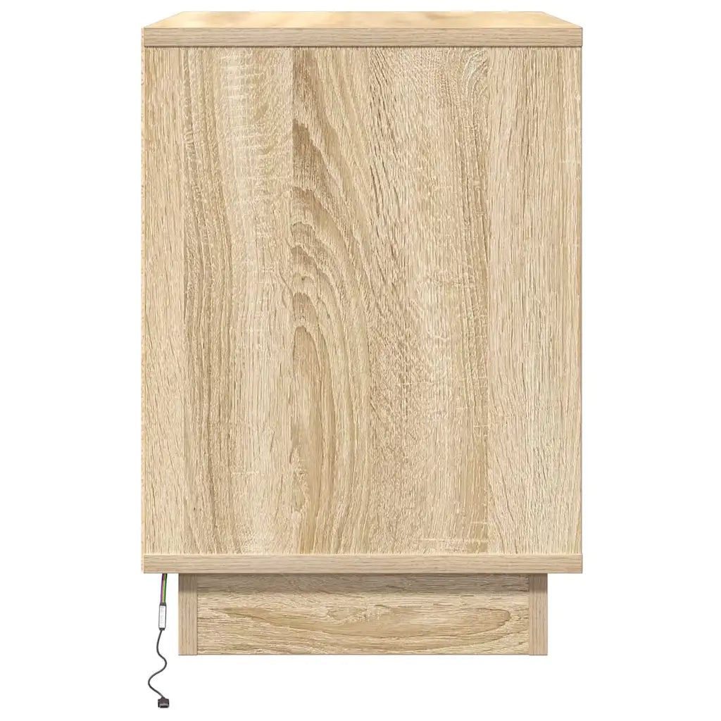 Armadio da Notte con cassetto Rovere Sonoma 50 x 34,5 x 50 cm. 869582