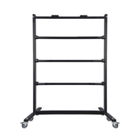 Tecnokit espositore in acciaio con ruote per bobina foglia polietilene