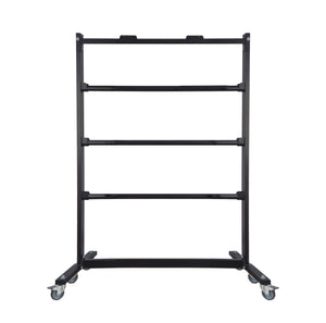 Tecnokit espositore in acciaio con ruote per bobina foglia polietilene