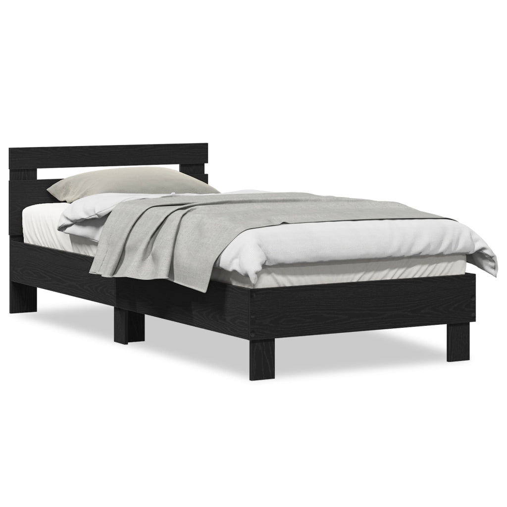 Telaio Letto in Quercia Nera Quercia nera Legno ingegnerizzato