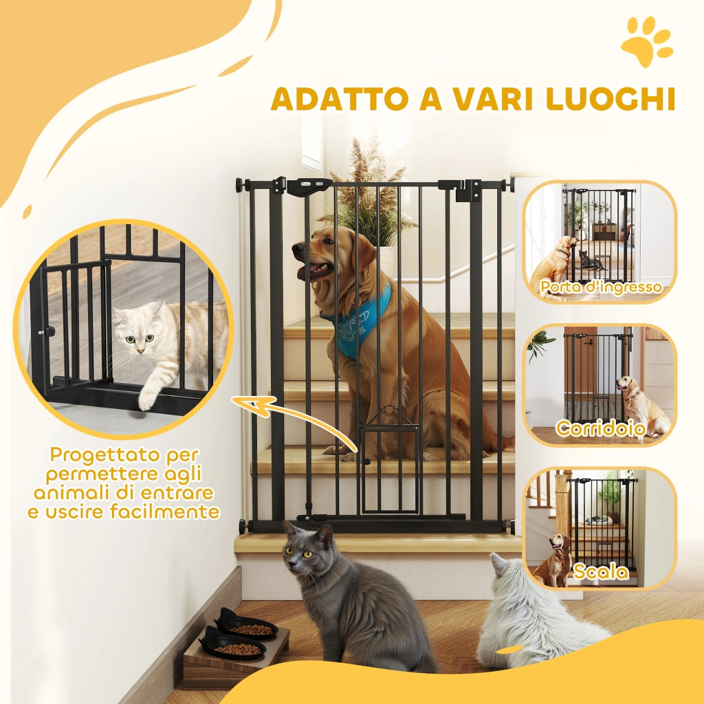 Cancellino per Cani Regolabile ¨C zephmum ¨C Nero, 74-80x104 cm