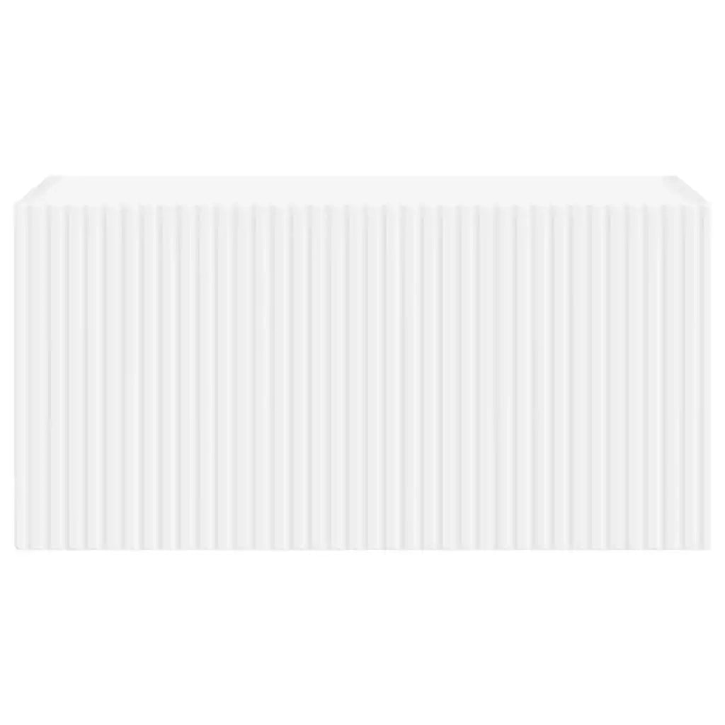 Mobile TV da parete Bianco 60 x 31 x 29,5 cm Legno multistrato 892189