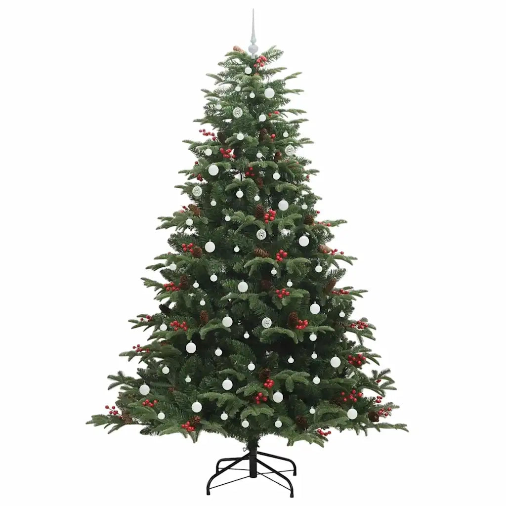 Albero di Natale artificiale con 300 LED Verde 240 cm 3395571