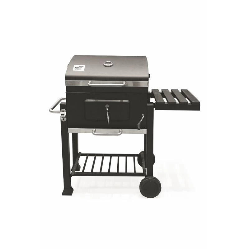 BARBECUE RETTANGOLARE DE LUXE CON COPERCHIO 116 X 56 X H109