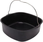 Torta in Metallo - Sicuro per Alimenti - Forma per Piatti da Forno - Forma per Torta - Forma per Pane - Adatto per Fritto Misto - Resiste al Lavastoviglie