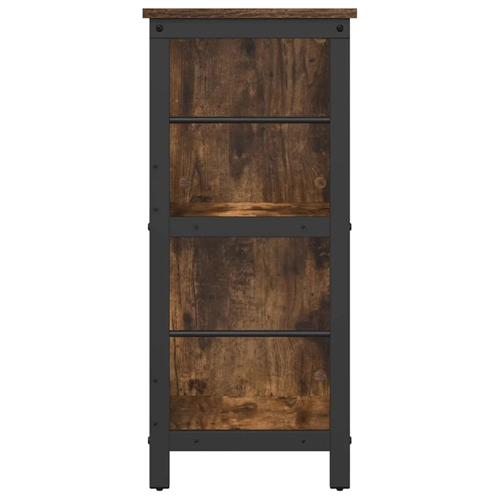 Libreria Rovere fumé 102 x 32 x 72,5 cm Legno multistrato