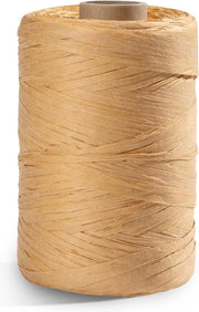 Lint di Raffia - Tela di Kraft Manuale per Lint per Artigianato - Confezioni di Regalo DIY - 300 m