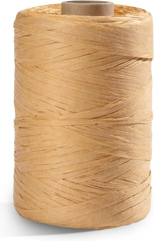 Lint di Raffia - Tela di Kraft Manuale per Lint per Artigianato - Confezioni di Regalo DIY - 300 m