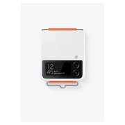 Samsung silicone cover with strap per galaxy z flip4, bianco - GF721TWEG