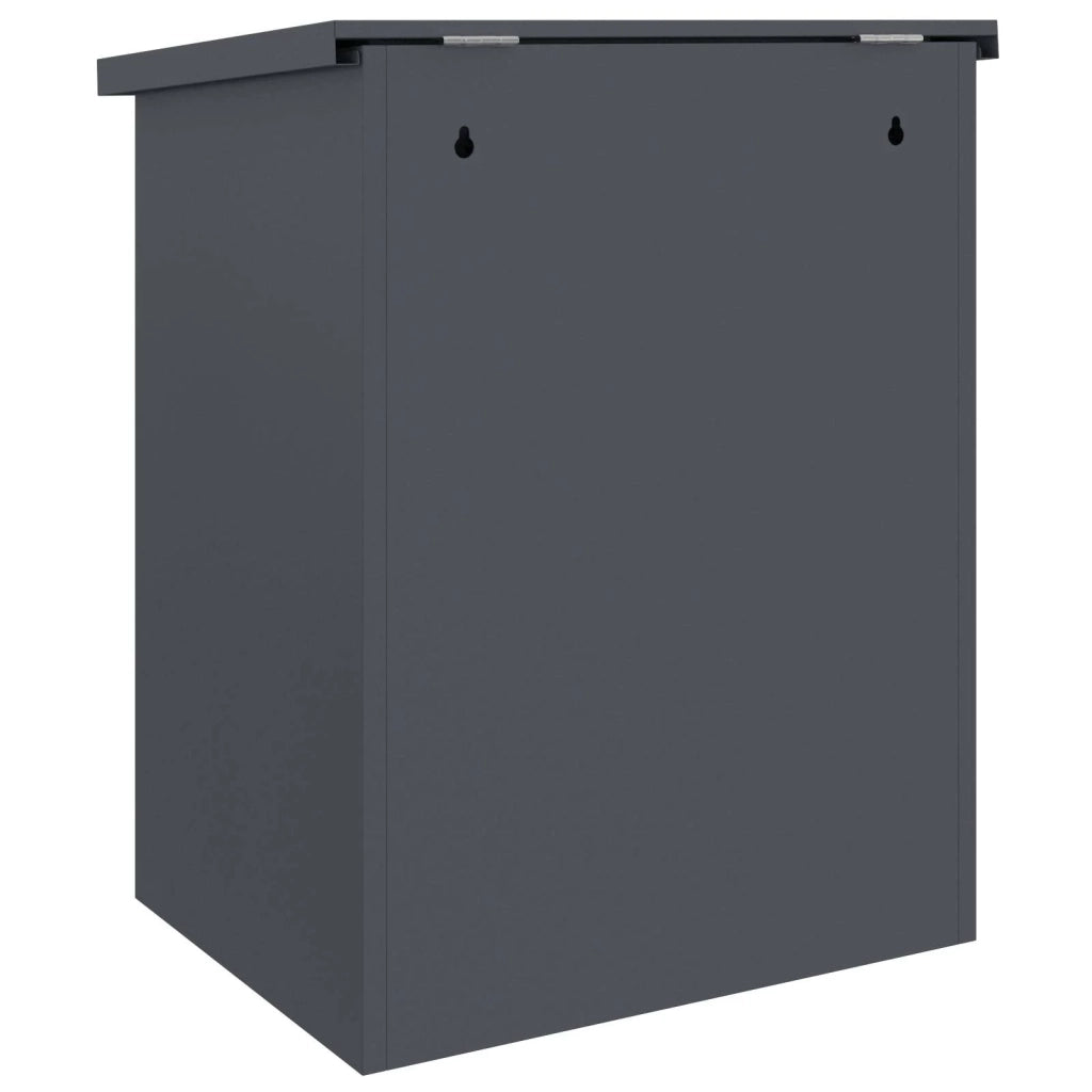 Cassetta per pacchi Antracite 47.5 x 38 x 59 cm Acciaio CFW2327378
