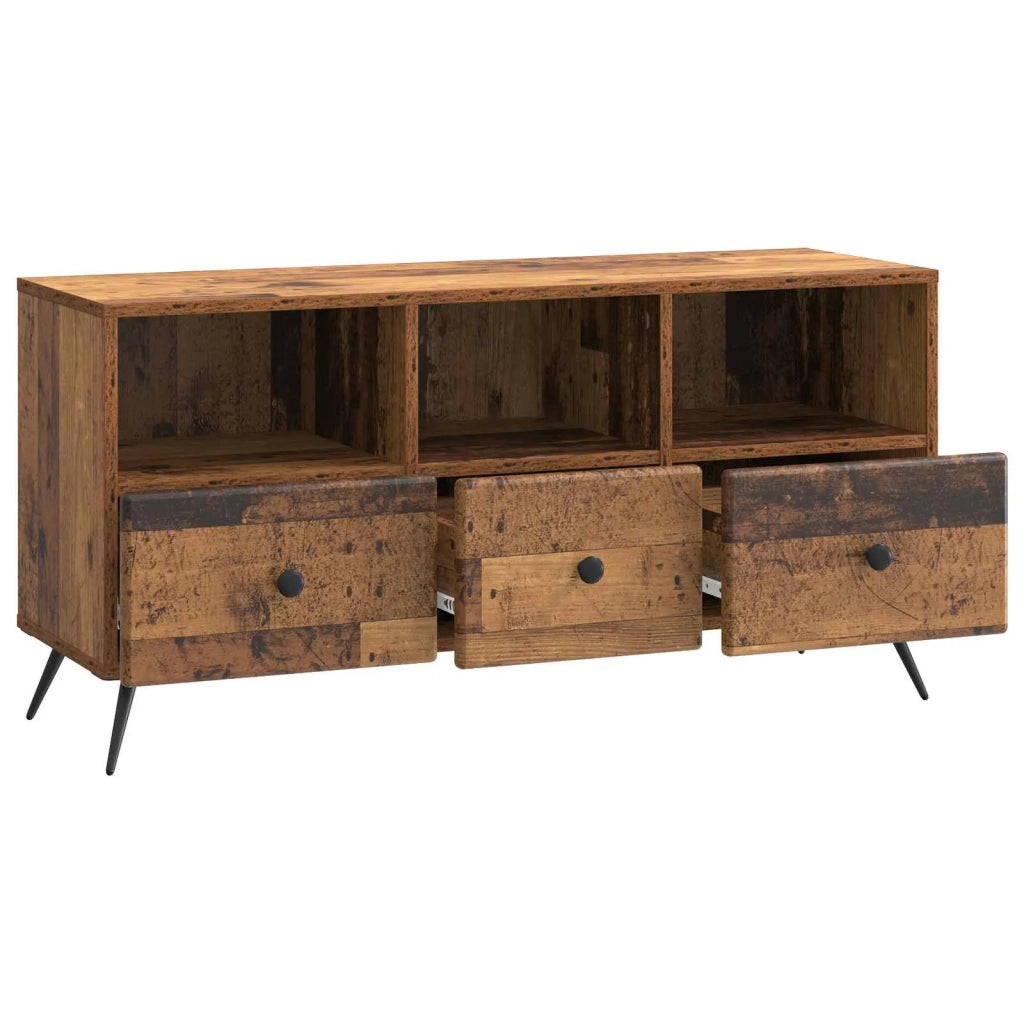 Mobile TV Legno antico 102 x 34,5 x 50 cm Legno ingegnerizzato 895603