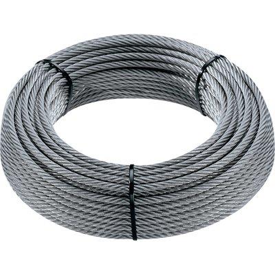 Fune acciaio zincata maxiroll d.mm  8 l. mt 100 