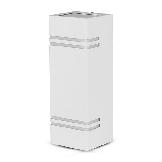 Faretto da esterno Fiting a parete Square White Body 2way IP44