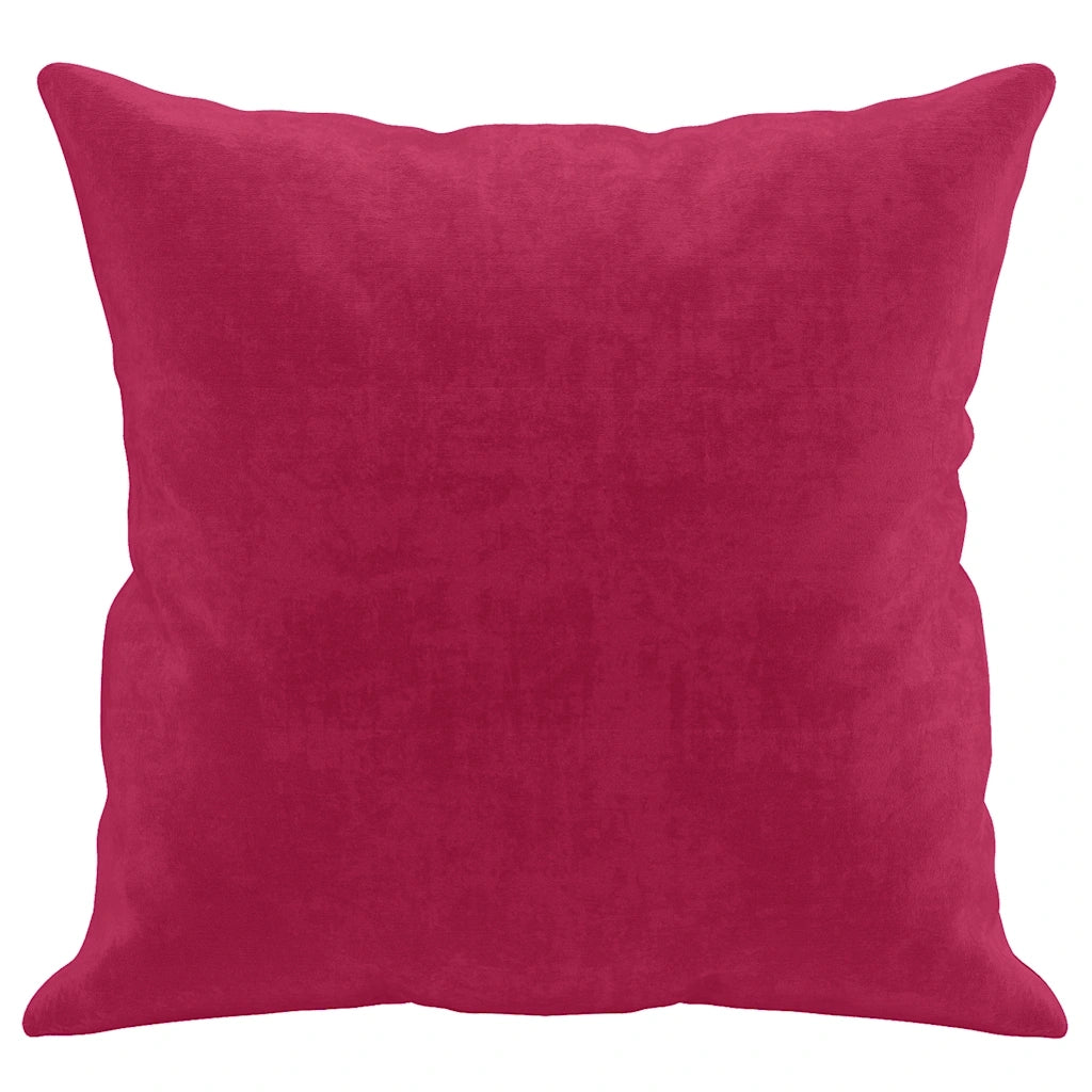 Cuscini Decorativi 2 pz Rosso Vino 40x40 cm in Velluto 349489