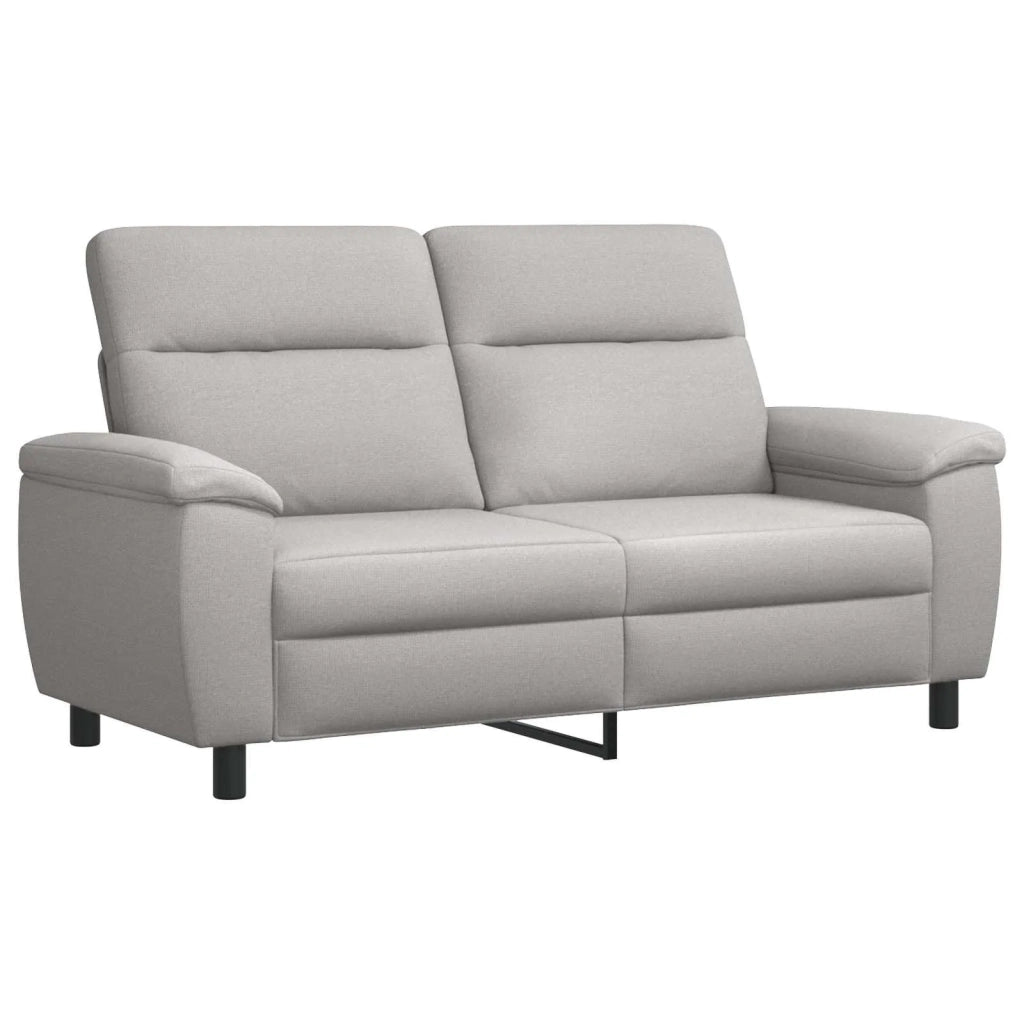 Set di divani 3 pcs Grigio Nuvola Tessuto 3430681