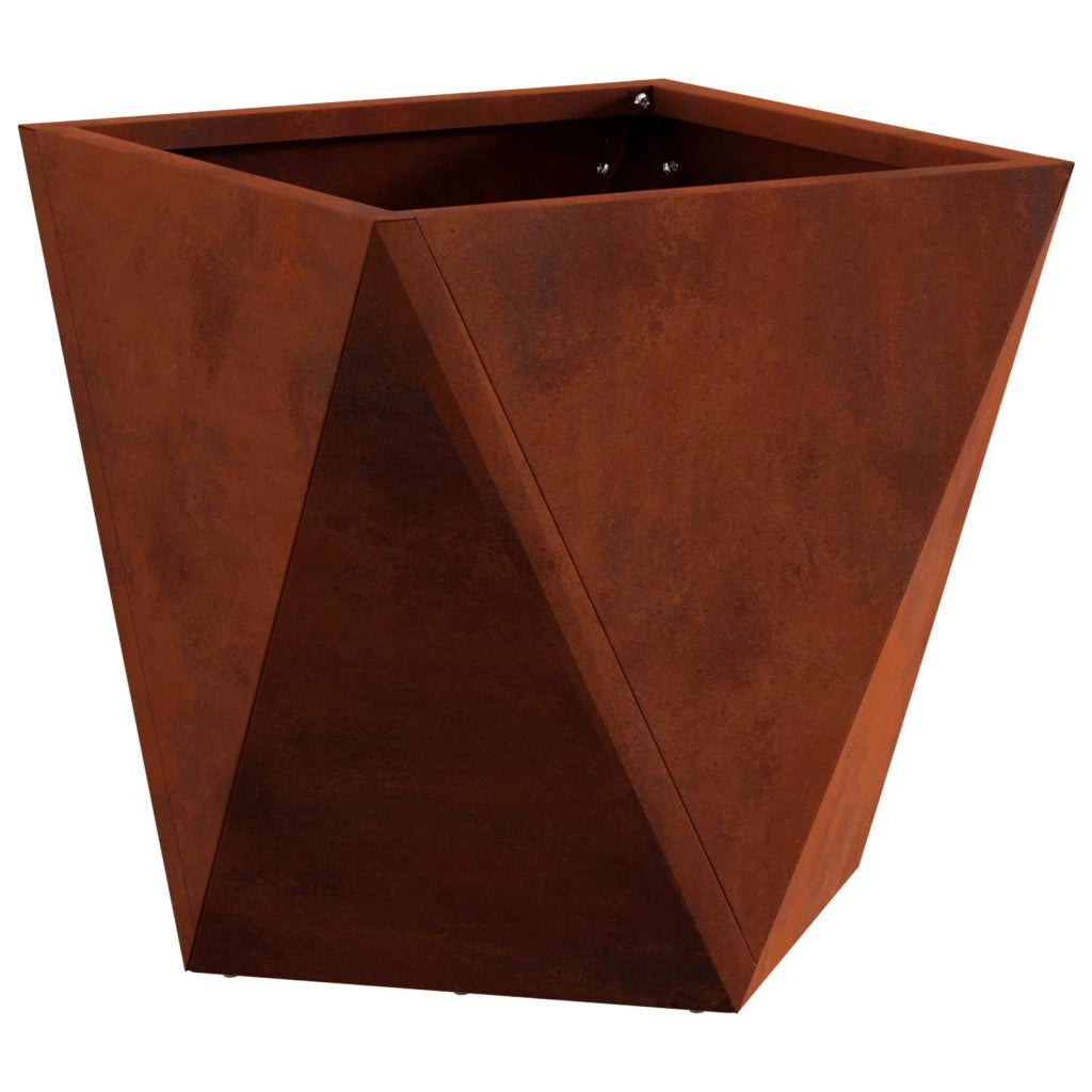 Fioriera | Cassetta per fiori | Vaso Ruggine 30 x 30 x 30 cm