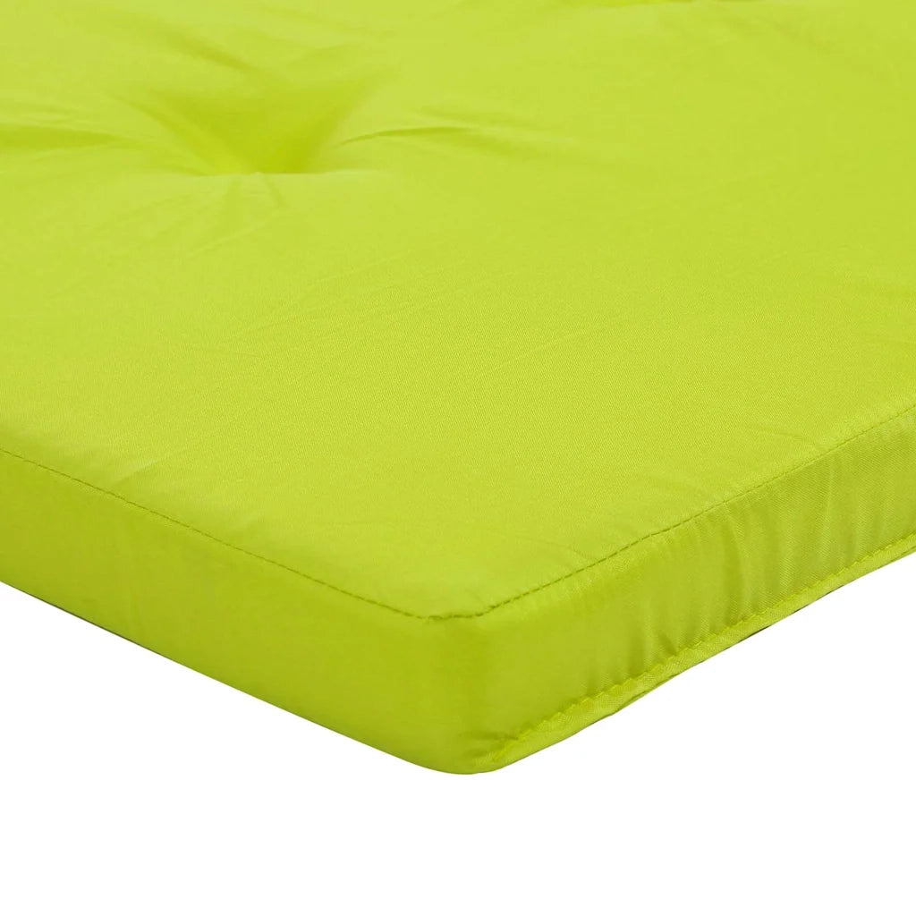 Cuscini per sedie 2 pcs Verde brillante. 58 x 77 x 4,5 cm 361841