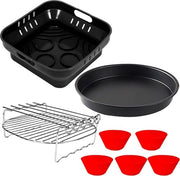 Accessori per Airfryer - Set di Accessori per Airfryer - Adatto per Fritture ad Aria Calda