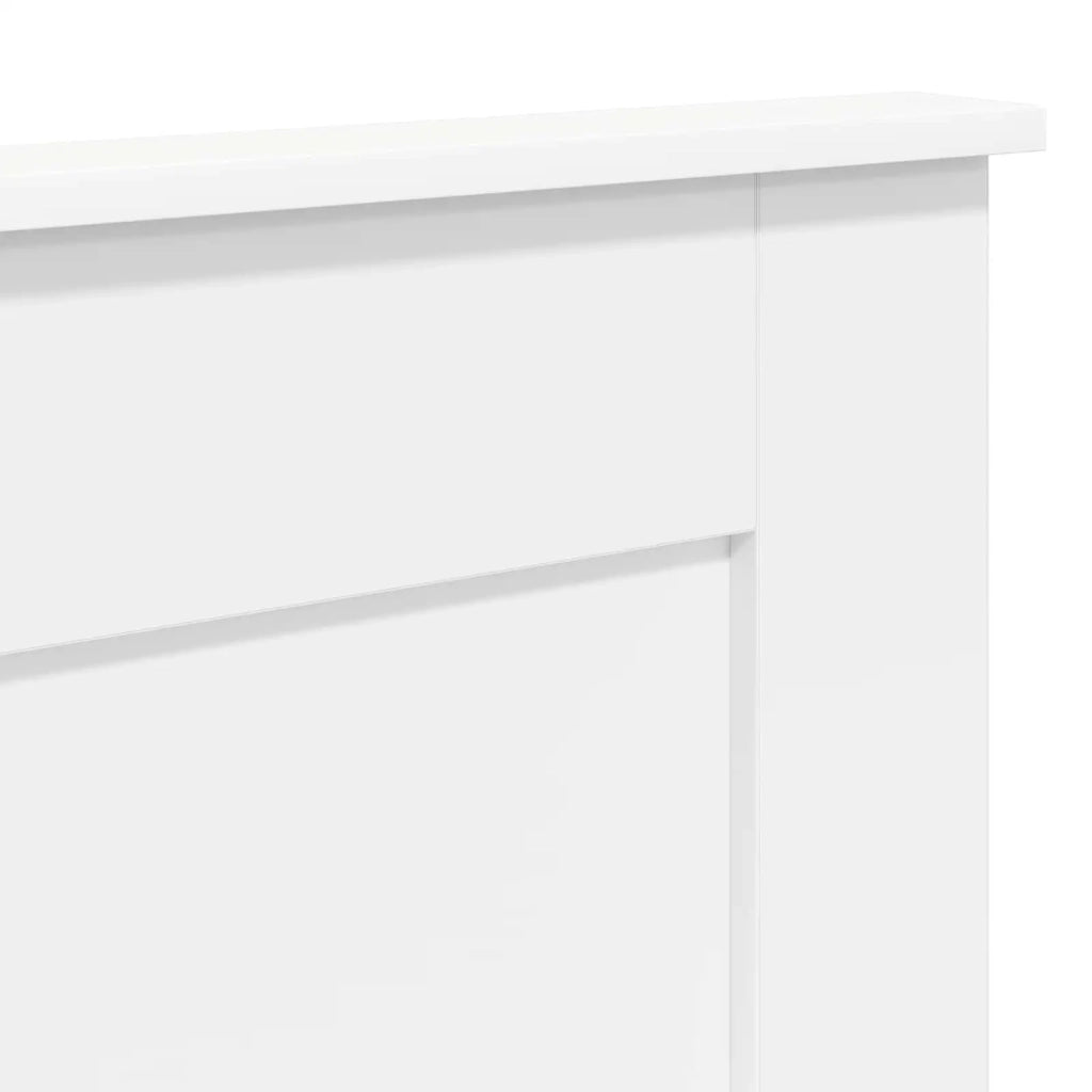 Testiera con testiera Bianco 200 cm Legno multistrato